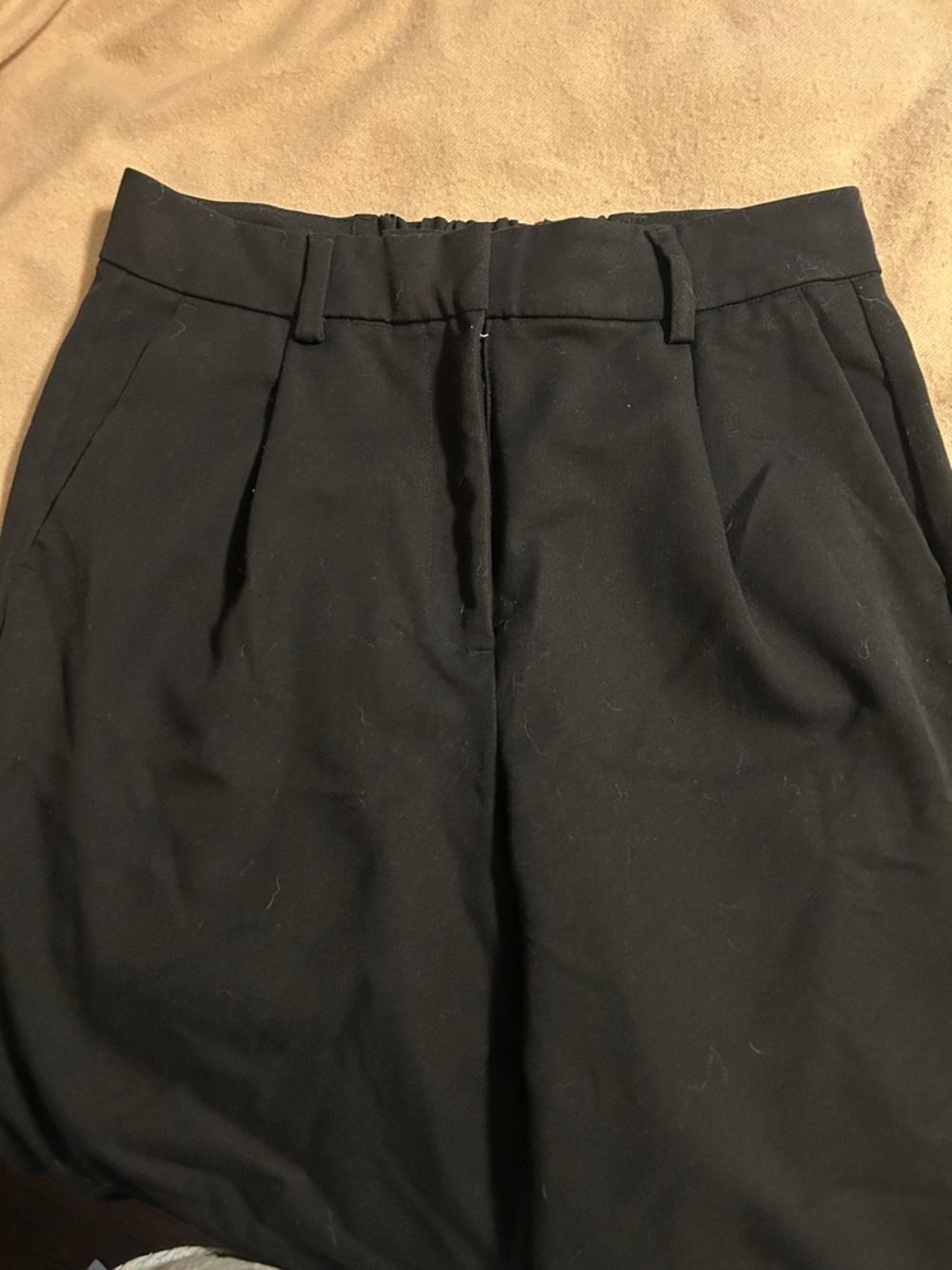 Old Navy Black Wide-Leg High-Rise Pants